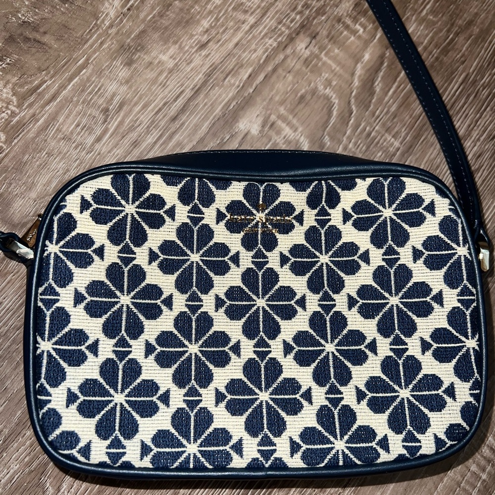 Kate Spade Jacquard Crossbody Purse